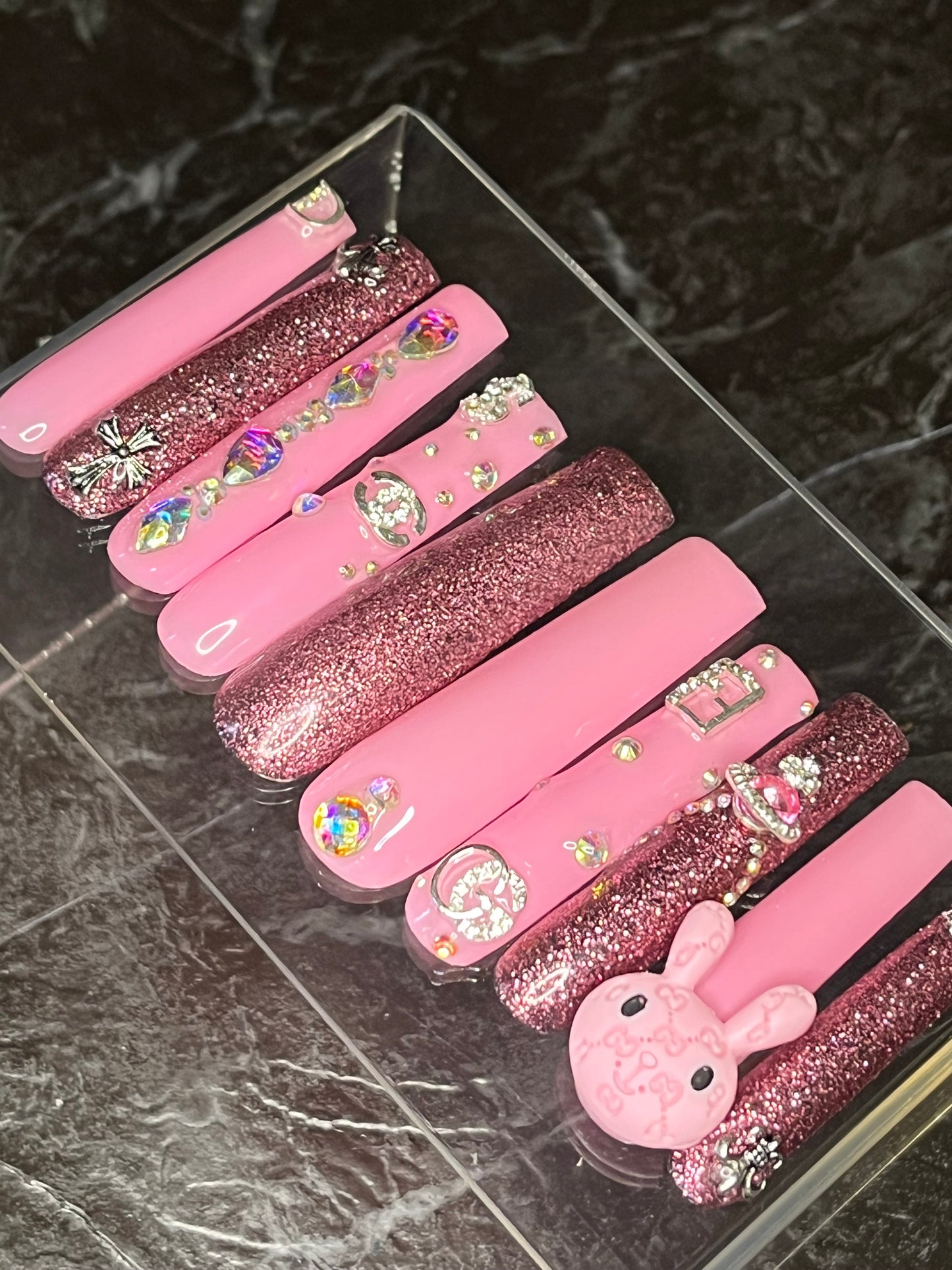 Custom nail set