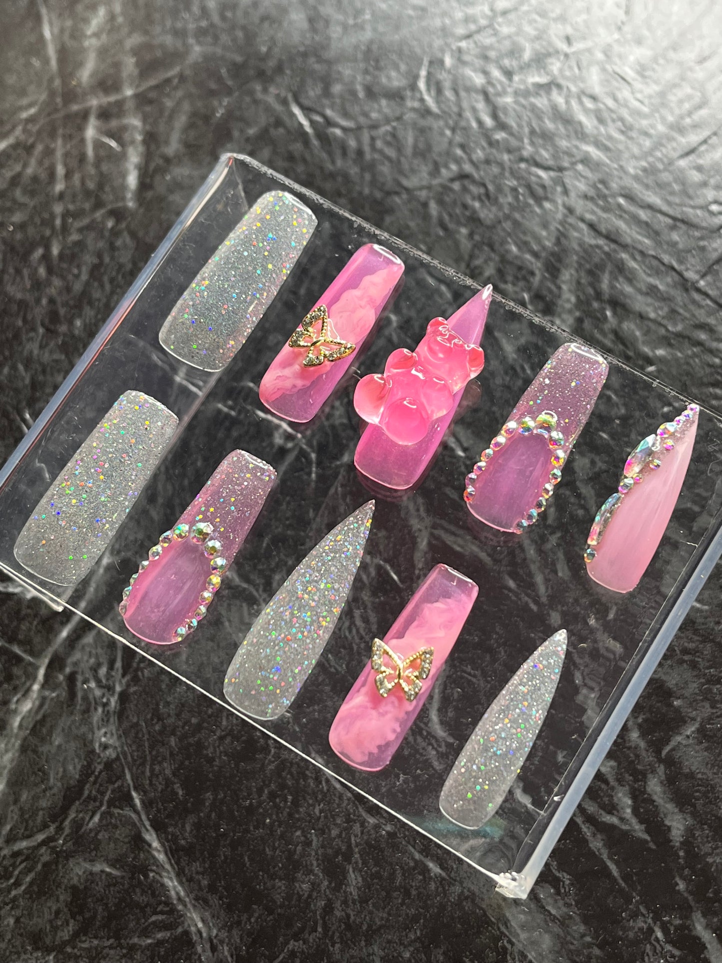 Custom nail set