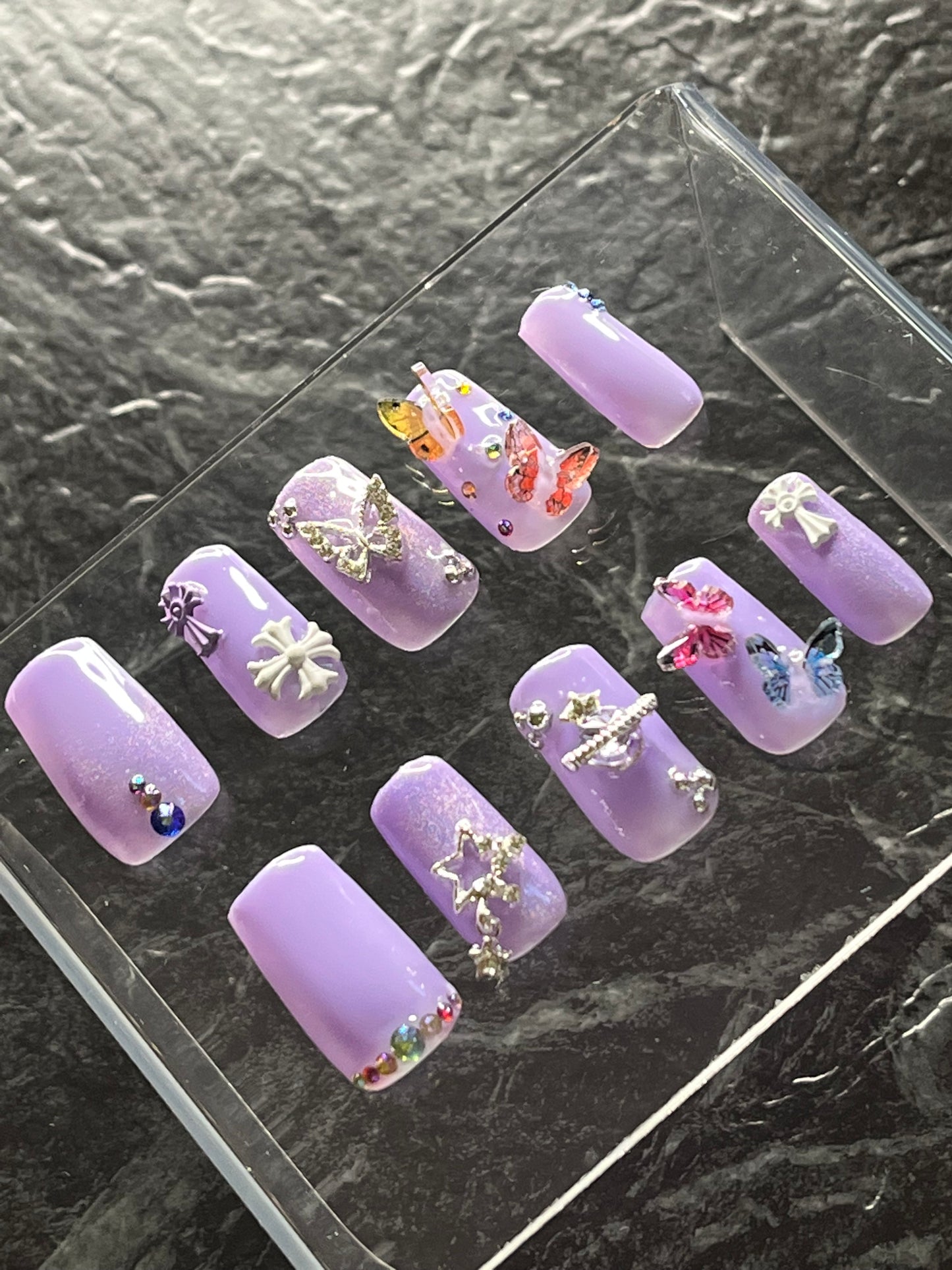 Custom nail set